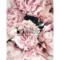Pfingstrosen, romantisches Blumenprint in Pastell Rosa und Altrosa, Florales Wandbild Poster Fine Art Fotografie, 30 x 20 cm, 45 x 30 cm oder 40 x 30 cm Bild 5