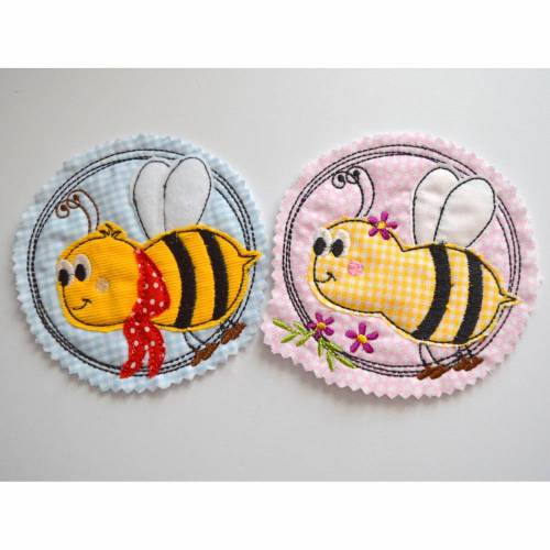 Stickdatei Biene SET verschiene Größe und Motiv