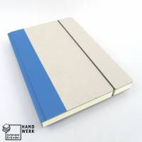 Skizzenbuch, 24,5 x 17 cm, lagune-blau, Büttenpapier, Notizbuch Bild 1