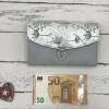 Geldbeutel Geldbörse Portemonaie Geldtasche aus bedrucktem Kunstleder Pusteblume Secret Escape Bild 3