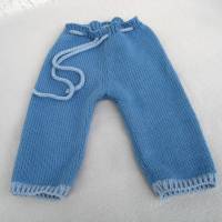 Babyset gestrickt Babykleidung Jäckchen und Hose aus Baumwolle für Jungen Größe 62 Bild 3