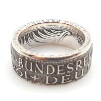 5 DM Ring aus Silbermünze "Heiermann" Bild 4