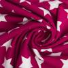 Baumwollstoff Jersey "weiße Sterne" auf fuchsia von littel darling nähen Meterware Bild 3
