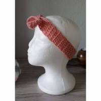 Haarband  gehäkelt rosa ab 50cm  Kinder Damen  amigoll9 Handmade Bild 1