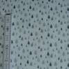 10,70 EUR/m Stoff Baumwolle retro Goutte / Regentropfen / Tropfen natur grau auf weiß Bild 7