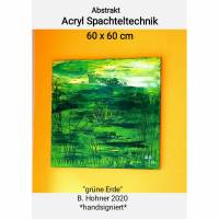 Acryl - Spachteltechnik - abstrakt--60x60 cm Bild 1