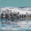 Acrylgemälde "Skyline" 60x80 cm Bild 3