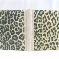 Notizbuch, Leopard, 300 Seiten, Naturleinen, DIN A5, animal Bild 2