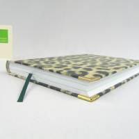 Notizbuch, Leopard, 300 Seiten, Naturleinen, DIN A5, animal Bild 4