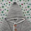 Babyjacke mit Kapuze ab Größe 50/56 bis Größe 98/104 handgestrickt Pullover Strickjacke Geschenk Junge Mädchen Taufe Geburt Bild 7