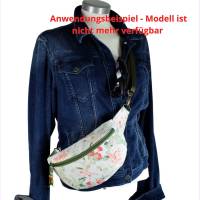 Bauchtasche "Lili"  trendiger Cross-Body-Bag, Bodybag , Hüfttasche im Color-Block, Umhängetasche, Festivaltasc Bild 10