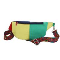 Bauchtasche "Lili"  trendiger Cross-Body-Bag, Bodybag , Hüfttasche im Color-Block, Umhängetasche, Festivaltasc Bild 5