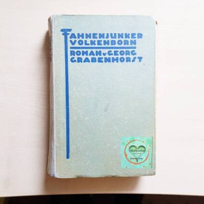 Fahnenjunker Volkenborn – Antiquarischer Roman der jungen deutschen Kriegsgeneration kaufen