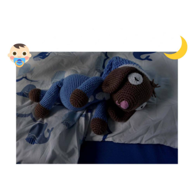 Amigurumi Häkelanleitung Schlafhase Sammy