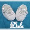 Baby-Ballerinas 10/11 cm Taufschühchen Baumwolle oder Mikrofaser Bild 3