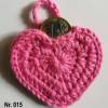 Schlüsselanhänger Taschenbaumler Geschenk Herz Einkauf-Chip Bild 4