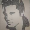 Elvis Presley Vintage Sticker, Autoaufkleber, schwarz Bild 3
