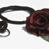 Filzrose Schlüsselband schwarz Schlüssel-Rose Bild 2