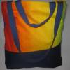 Stofftasche Farbverlauf aus Baumwolle mit vier Henkeln Bild 3