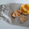Brotbeutel "de luxe" Leinen beige mit Baumwollkordel von friess-design Bild 3