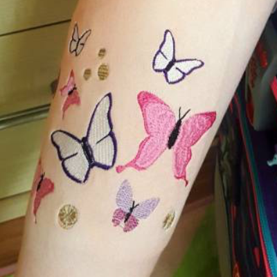 Stickdatei Set "Schmetterlinge"