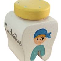 Milchzahndose Zahndose für Milchzähne kleiner Pirat Bild 5