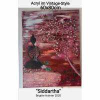 Acrylgemälde "Siddartha" 60x80 cm Bild 1