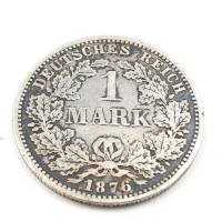 Silberring aus 1 deutschen Reichsmark (Kaiserzeit) Bild 4
