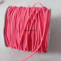 3 m Gummikordel, Rundgummi pink, 1,5 mm Durchmesser Bild 1
