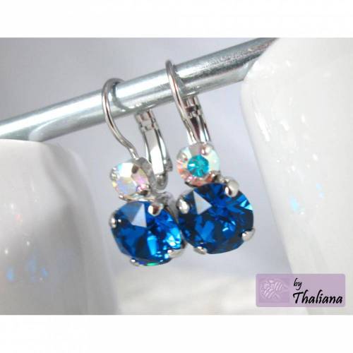 Ohrringe STERNENHIMMEL dunkelblaue Ohrringe