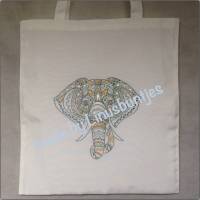 Einkaufsshopper Ethno Elefant Bild 1