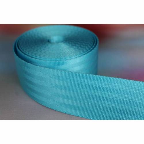 1m Sicherheitsgurtband, 38mm breit, türkis