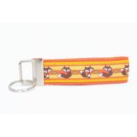 Schlüsselband »Fuchs«, kurze Ausführung aus doppelten Gurtband aus der Halsbandmanufaktur von dogs & paw Bild 1