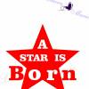 Bügelbild A Star is Born, Stern Bild 3
