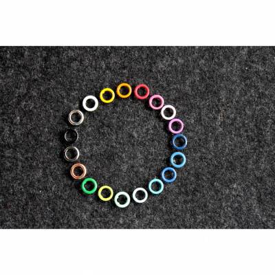 Farbige Jersey Druckknöpfe, 20 Stück