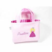 Tasche mit Namen Prinzessin rosa Bild 1