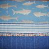 Stifterolle Einschulung Rollmäppchen 28 Fächern für kurze und lange Stifte Meer Fische blau Bild 2