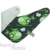 Baby-Halstuch, Dreieckstuch mit grünen Hubschraubern auf grau Bild 2