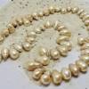 Festliche Perlenkette aus echten Perlen mit 14K-Goldverschluß extra lang, Geschenk für Frauen Bild 6