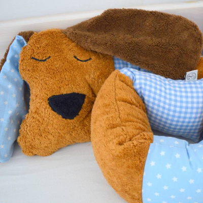 E-Book Bettschlange Hund Wacki - Nähanleitung, Schnittmuster mit Maßangaben