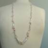 Lange Kette aus echten Perlen, Keshiperlen Stil Boho Folklore Bild 3
