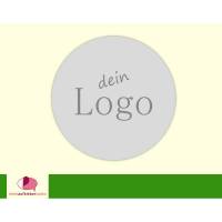 DIY - Aufkleber | Logo - personalisierbar mit Deinem Logo - Handmade Etiketten