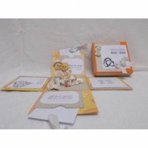 Explosionsbox Hochzeit, Hochzeitsgeschenk mit Brautpaar
