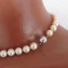 Elegantes Collier, Perlenkette echte Perlen 12 mm, klassische Brautkette Bild 3