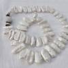Perlenkette schöne Keshi Geschenk für Frauen Statement Kette weiße Perlen Hochzeitsschmuck Bild 2