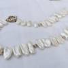 Perlenkette mit 14 K Gold beste Keshiperlen Hochzeitsschmuck Geschenk für Frauen Bild 3