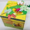 Pop Up Box, Explosionsbox Geburtstag, Geburtstagsgeschenk, gelb Bild 7