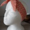 Haarband  Bandeau Stirnband  gehäkelt rosa ab 50cm  Kinder Damen  amigoll9 Handmade Bild 2