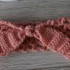Haarband  Bandeau Stirnband  gehäkelt rosa ab 50cm  Kinder Damen  amigoll9 Handmade Bild 4