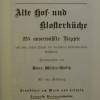 Alte Hof- und Klosterküche - 225 ausgewählte Rezepte,Jaegersche Verlagsbuchhandlung,Frankfurt 1900 Bild 2